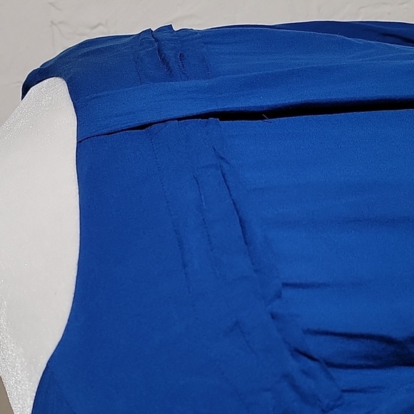 Anthropologie Maeve Charleston Blouse Popover Top Henley Blue Button Down M - Picture 11 of 16